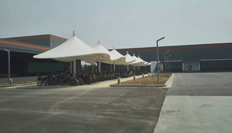 mk.com车棚顶棚为什么要有弧度