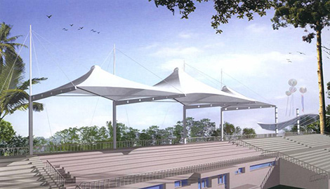 沈阳银亿膜结构公司讲解索膜结构设计要考虑的要点有那些?